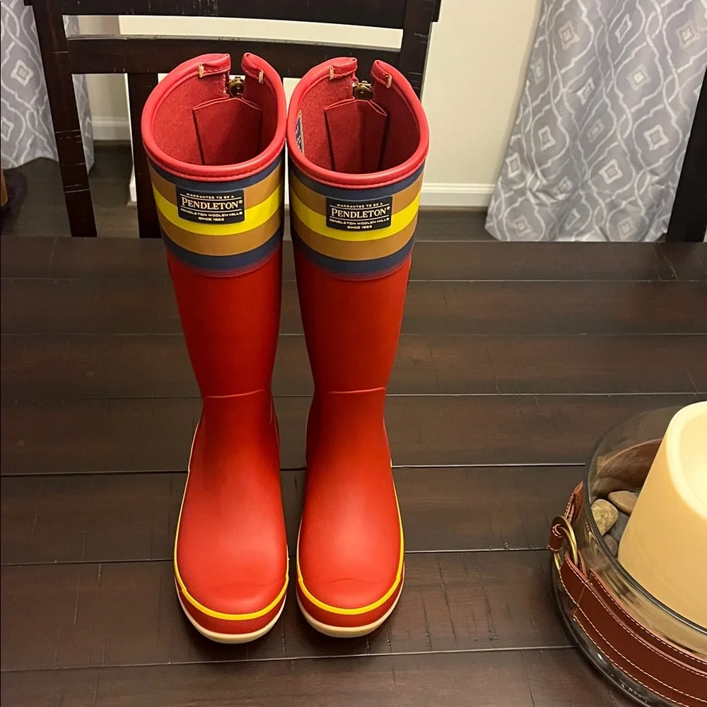 Pendleton Zion National Park Tall Rain Boots Women’s Size 6